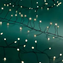 Kaemingk Lumineo Lichterkette Compact twinkle Micro wire schwarz 12 Meter 960 Lichter - Schwarz