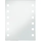 vidaXL Badezimmer-Wandspiegel mit LEDs 60x80 cm