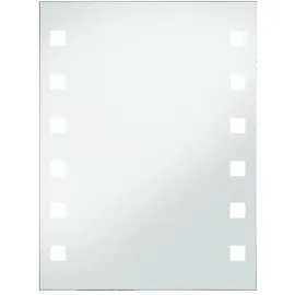 vidaXL Badezimmer-Wandspiegel mit LEDs 60x80 cm