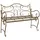 vidaXL Gartenbank 114 x 56,5 x 90 cm Braun