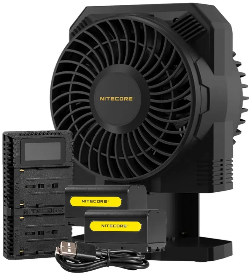 Nitecore CineWind CW30 + NP-F Pro Kit 2x NP-F750