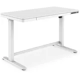 Digitus Elektrisch höhenver. Schreibtisch mit USB-Ladestation und Schublade
