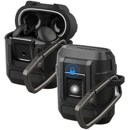 SPIGEN Lock Fit Case Hülle für Google Pixel Buds 2a Matt Schwarz
