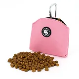 COOWONE Leckerli-Tasche mit magnetischer Öffnung für Hündchen-Leckerli-Snack-Taschen Hundeleckerli-Trägerhalter mit Clip (Rosa)