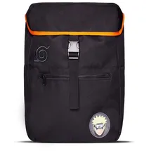 Difuzed Naruto Shippuden Rucksack Resource Backpack Uzumaki Drawstring Anime Manga - Schwarz