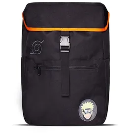 Difuzed Naruto Shippuden Rucksack Resource Backpack Uzumaki Drawstring Anime Manga - Schwarz