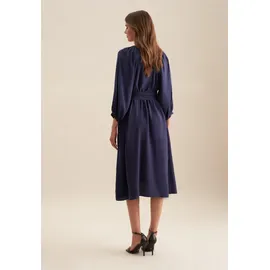 Seidensticker Sommerkleid Unifarben Blau 38