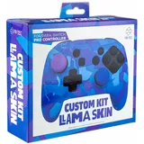 blade gaming Blade Switch Pro Controller Custom Kit Llama Skin Controller Blau Nintendo Switch