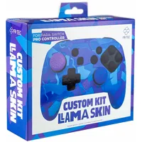 blade gaming Blade Switch Pro Controller Custom Kit Llama Skin Controller Blau Nintendo Switch