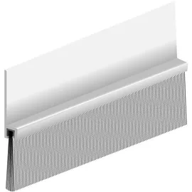 Elton ELLEN Tor-Türdichtschiene IBS 70, 0308503 2500mm Aluminium alufarben
