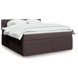 vidaXL Leanora 180 x 200 cm Dunkelbraun