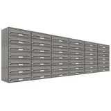 AL Briefkastensysteme AL 42 Fächer Grau