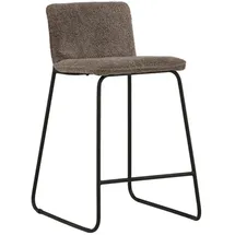 Livetastic Barhocker-Set, Schwarz, Dunkelgrau, Metall, Textil, U-Form, 41x84x50 cm, Esszimmer, Barmöbel, Barhocker