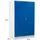 Proregal Aktenschrank 195 x 120 x 60 cm Grau-Blau