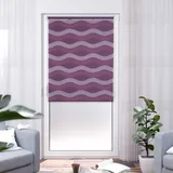 K-HOME Doppelrollo Welle 35 x 150 cm rot