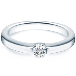 Trilani Damen-Ring/Verlobungsring/Spannring Sterling Silber Zirkonia weiß 60451022