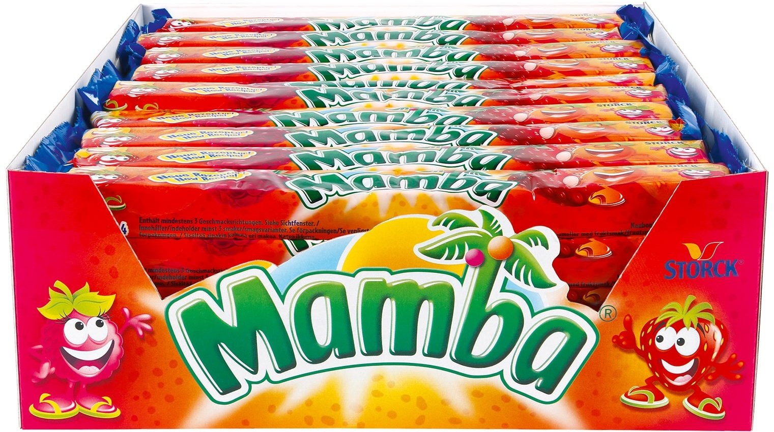 Mamba Kaubonbons 106 g, 50er Pack