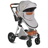 Moni Kinderwagen Alma Sportsitz Tragetasche umbaubar Wickeltasche Sitz umkehrbar