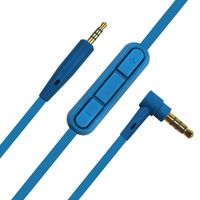 Ersatz Kopfhörer Audio Kabel – Inline Fernbedienung Lautstärkeregler Kordel für Bose QuietComfort 25/35/qc25/QC35 Bose/OE2/OE2i AE2 Kopfhörer blau