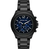 Michael Kors Chronograph Edelstahl schwarz Herren