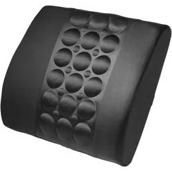 LIFENAXX Rückenkissen LX-022 ergonomisch, schwarz