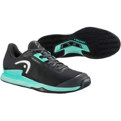 HEAD Sprint Pro 3.5 Clay Men BKTE Boom Farbe Black-Teal Tennisschuhe 45