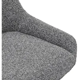 Furnhouse Esszimmerstuhl 2er-Set Helena ¦ grau ¦ Maße (cm): B: 56 H: 87