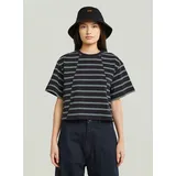 G-Star A Line Stripe Boxy T-Shirt - Mehrfarbig - Damen, - L,