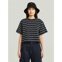 G-Star A Line Stripe Boxy T-Shirt - Mehrfarbig - Damen, - L,