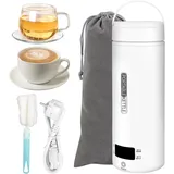 Reise-wasserkocher (500 Ml), Mini-wasserkocher, 3-in-1-wasserkocher – 4 Temperaturstufen, Für Tee, Kaffee, Milch/camping, Outdoor, Reisen