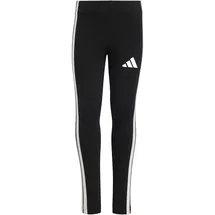 adidas Leggings sportlicher Schnitt schwarz/weiß 122