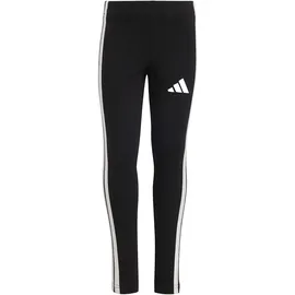 adidas Leggings sportlicher Schnitt schwarz/weiß 122