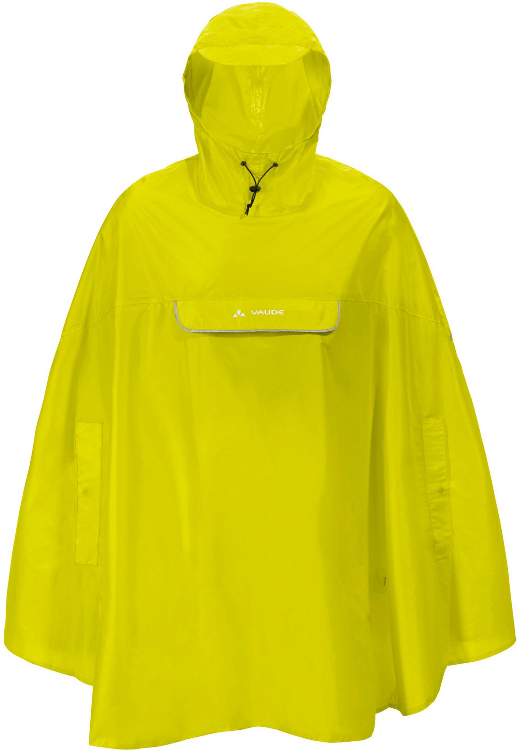 VAUDE Valdipino Poncho in lemon, Größe L