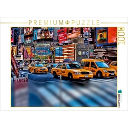 CALVENDO Puzzle CALVENDO Puzzle New York - nur im Taxi 1000 Teile Lege-Größe 64 x 48 cm Foto-Puzzle Bild von Peter Roder, 1000 Puzzleteile