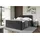 altdecor Boxspringbett Schwarz, Holzwerkstoff, Höhe ca. 20 cm 140x200 cm, Schlafzimmer, Betten, Boxspringbetten