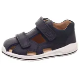 superfit Leder-Halbsandalen "Boomerang" in Dunkelblau - 28