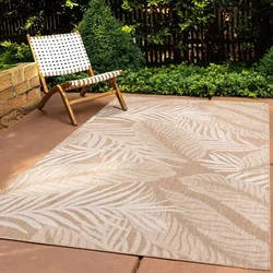 Tara Carpet Columbia-Fashion Plant In & Outdoor auch für die Küche natur 120x160 cm