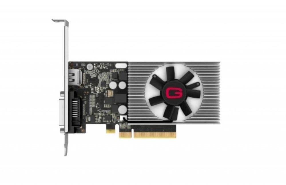 Gainward 426018336-4085 GeForce GT 1030 2GB GDDR4 Grafikkarte - Grafikkarten (GeForce GT 1030, 2 GB, GDDR4, 64 Bit, 1050 MHz, PCI Express 3.0), Schwarz, Grau