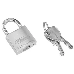 ABUS Vorhängeschloss silber