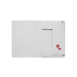 DONAU Gummizugmappe A4 Graspapier 8643338-99
