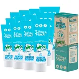 DENTAL DELIGHT Polar Punch Zahnpasta, Vegane Zahnpasta mit Geschmack, Zahncreme (Minze, 12er Pack)