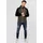 behype Sweatjacke "HENRAY", Herren, Gr. S, grün (khaki), 70% Baumwolle, 30% Polyester, mehrfarbig, normal, ohne Ausschnitt, Sweatjacken Sweatjacke, mit erhöhtem Kragen
