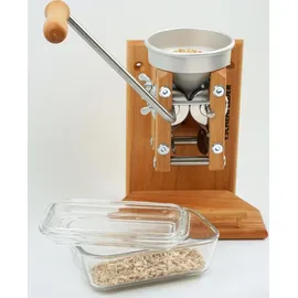 Eschenfelder Korn-Quetsche Wandmodell mit Alutrichter,
