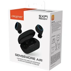 Creative Labs Creative Sensemore Air TWS In-Ear ANC, Schwarz