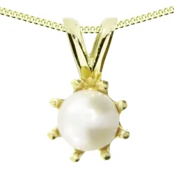 Kette mit Anhänger OSTSEE-SCHMUCK "Ostsee-Schmuck Kette mit Anhänger Ilke Kette mit Anhänger Ilke" Gr. 45, gold (goldfarben), Halsketten, Damen, 45cm, Gelbgold 333, L: 42cm