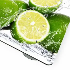 mySPOTTi Mini-Spritzschutzplatte Aqua Limette 59 cm x 41 cm