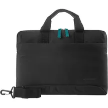 Tucano Smilza, schlanke Laptoptasche für 13/14 Zoll, schwarz
