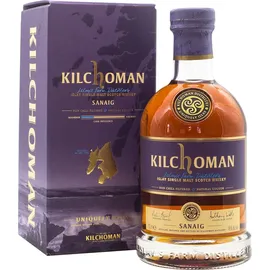 Kilchoman Sanaig Islay Single Malt Scotch 46% vol 0,7 l Geschenkbox
