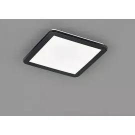 Trio Camillus 1 LED-Deckenleuchte 30 cm x 30 cm schwarz Opal