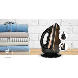 Nedis Dampfgenerator 2400 W schwarz